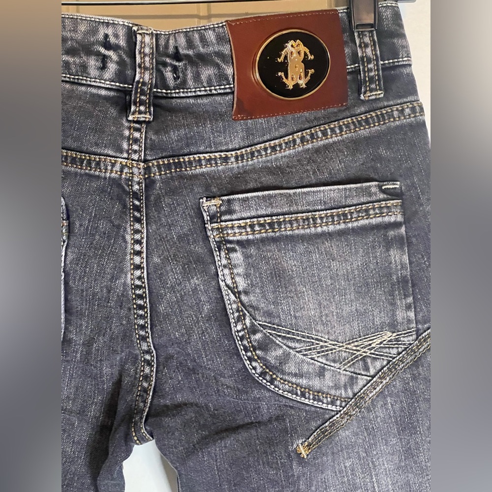 Roberto Cavalli Jeans BT CT Arghetta Lingotto grey black size 31
